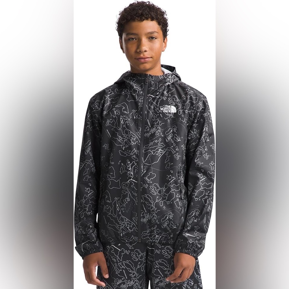 THE NORTH FACE Boy's Never Stop Hooded WindWall Jacket
